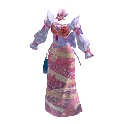  ✨Dynasty Hanfu-Inspired Imperial Gown-Pink
