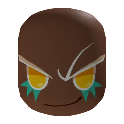 Golden Cheese Cookie Face