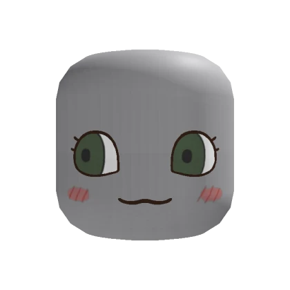 🍀Animated Cute Shy Eyes Face (Green)