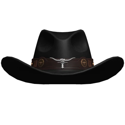 Cowboy Hat Black Large Fancy Western Fedora Ohio