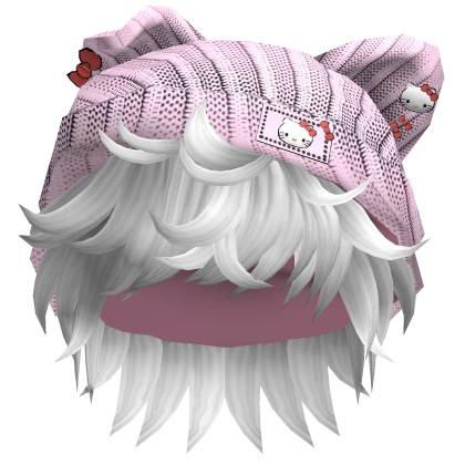 Matching Hello Kitty White Hair