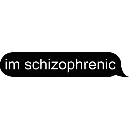 im insane text