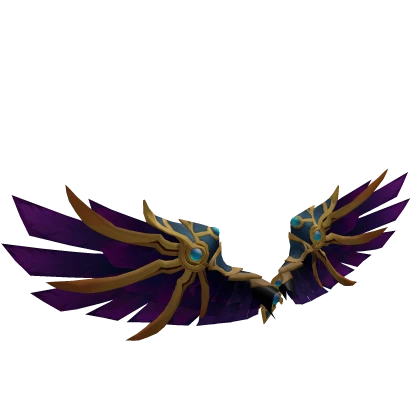 Golden Purple Emperor Wings [5/5 MEMBERSHIP ITEM]