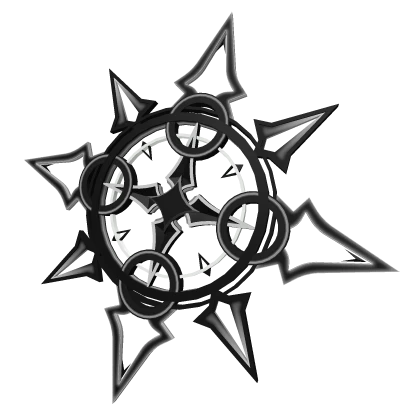 Black Spiral Star Halo Aura V2