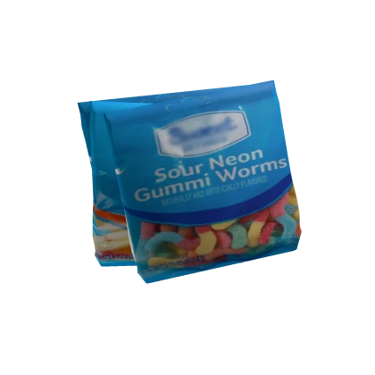 gas station gummy snacks