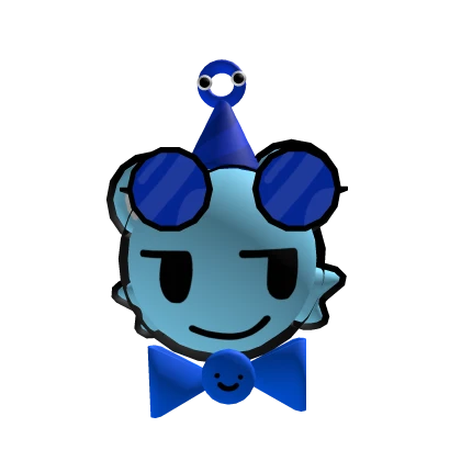 Cute Chibi Blue Bear Smily