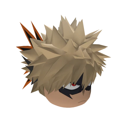Katsuki Bakugo Head My Hero Academia