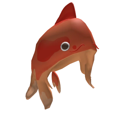 Gold fish koi hood hat harajuku kidscore