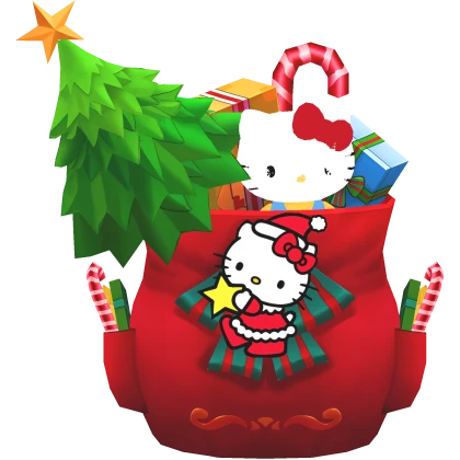 Hello Kitty Christmas Gift Bag