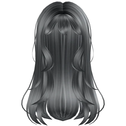 ❤️ Preppy Long Wavy Hair (Silver)