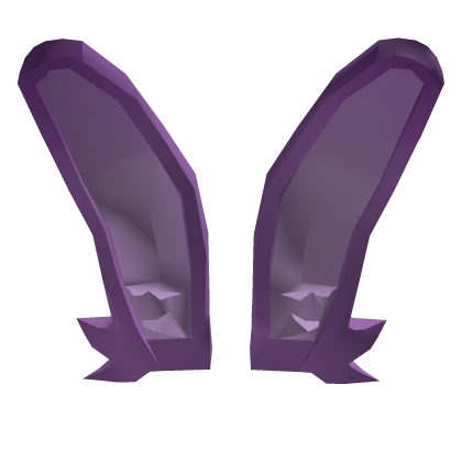 Purple Bunny Rabbit Ears
