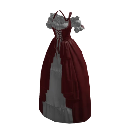 ✨Medieval Vintage Renaissance Ballgown Costume-Red