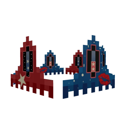 ♡ : Star Vintages 8 Bit Pixel Crown (Addon)