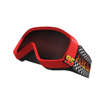 Rayo Mcqueen Glasses Raised flame🔥