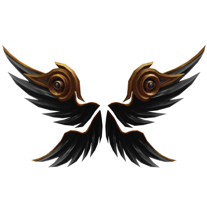 [PBR] Black & Gold Genesis Wings