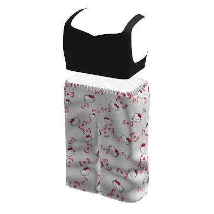3.0 kitty with pink pjs