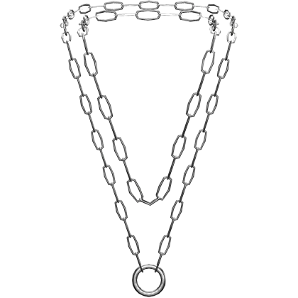 Y2K Silver Layered Necklace 1.0