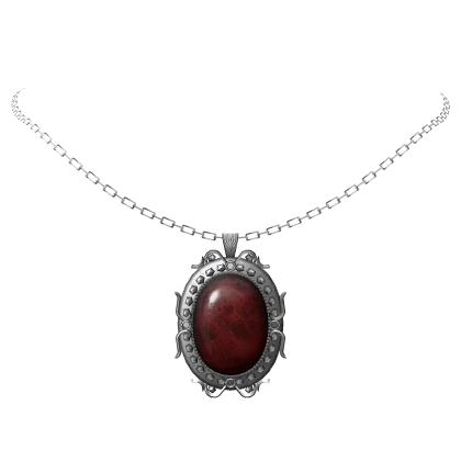 Red Gothic Necklace 1.0