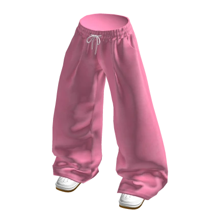 💗OVERSIZED SWEATPANTS WITH SHOES_PINK