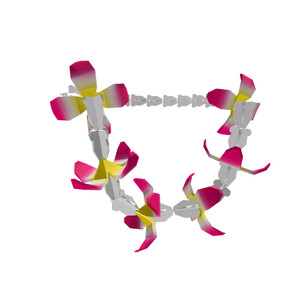 Thai Songkran flower necklece (3.0)