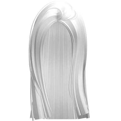 Wispy Straight Long Hair (White)