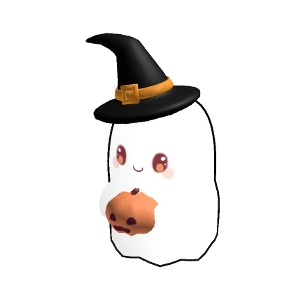 Cute Witch Ghost Halloween (GLOW)