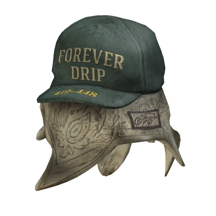Cap and Bandana Cover (#FOREVER DRIP)