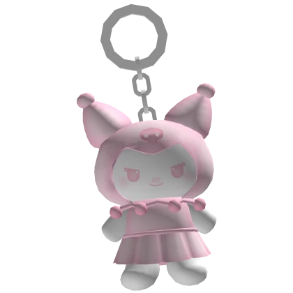 ☆ Cute Pink kawaii Kuromi Keychain