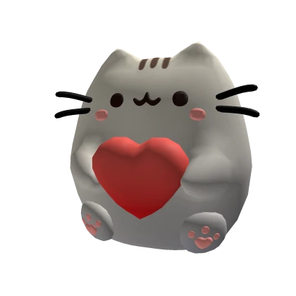 Pusheen Cat on ❤️ Shoulder ❤️ Pet