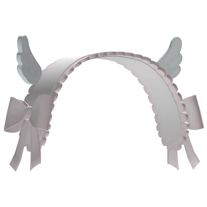 ♡ Cute Angel Wing Ruffle headband