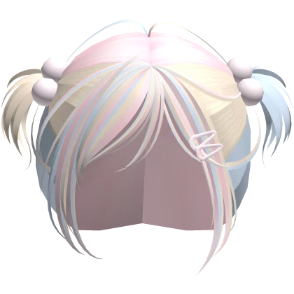 ♡ : free small confetti short pigtails
