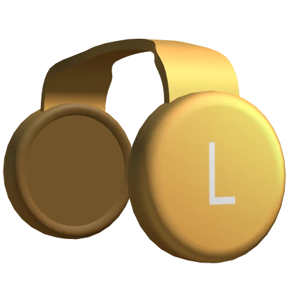 ✅ Gold Clockwork Headphones