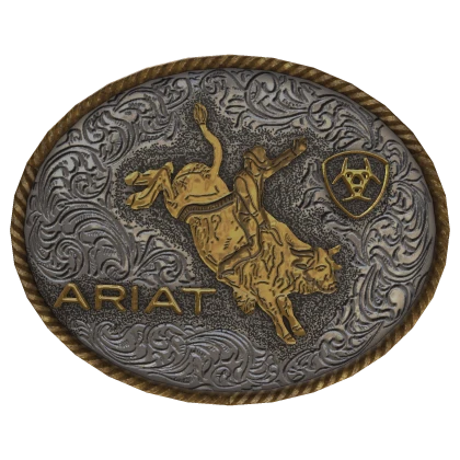 ARIAT Cowboy belt buckle