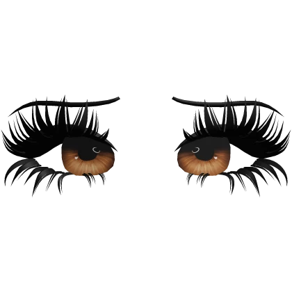 ♡ girly anime lashes v2 (hazel)