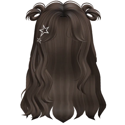 Cute Beach Girl Preppy Waves (Brown)