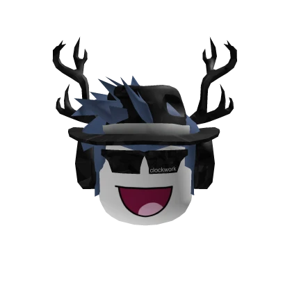 ⏳ CHEAP | Blue Hair + Antlers + Epic + Clockwork