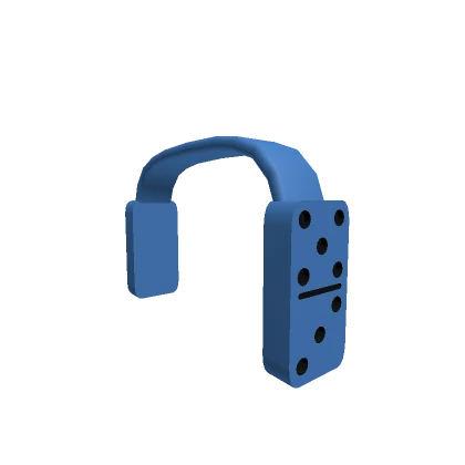 Blue Domino Headphones