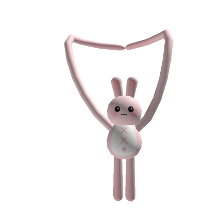 Pink Long Arms Bunny