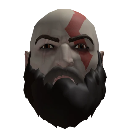 Kratos Head w/ Beard