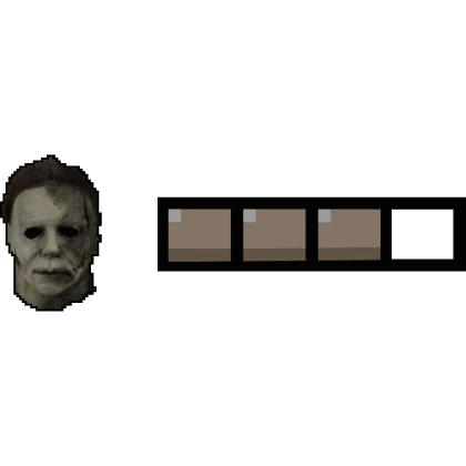 (CODE: CKNIFE) Halloween Michael Mask 8-Bit Hp Bar