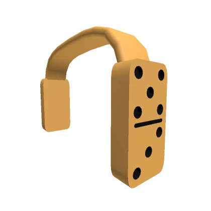 Gold Domino Headphones