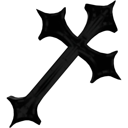 🎃[BIGGEST] Black Halloween Cross
