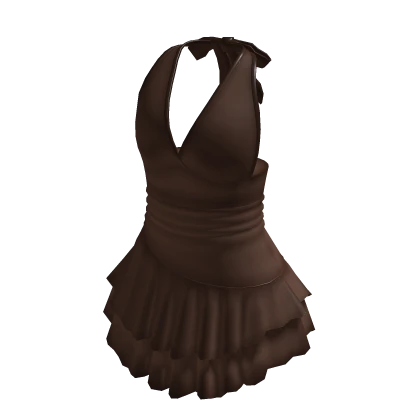 Brown Summertime Mini Dress