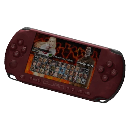 🧰Red Realistic 2000s Fighting Game Console🧰