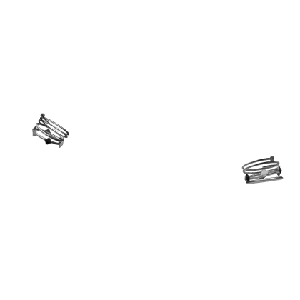 Silver Bangle Clover Bracelets