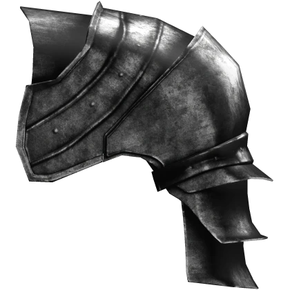 Left Medieval Knight Shoulderpad