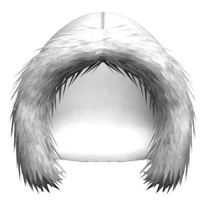 White Fur Hood
