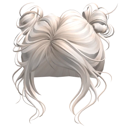 Beige Cute Wavy Buns
