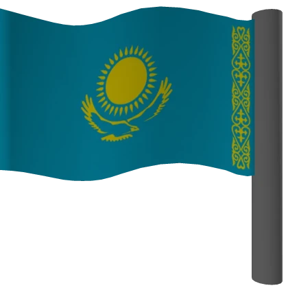 Kazakhstan Flag