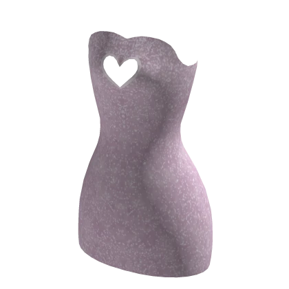 Iconic Sabrina Heart Dress in Pink